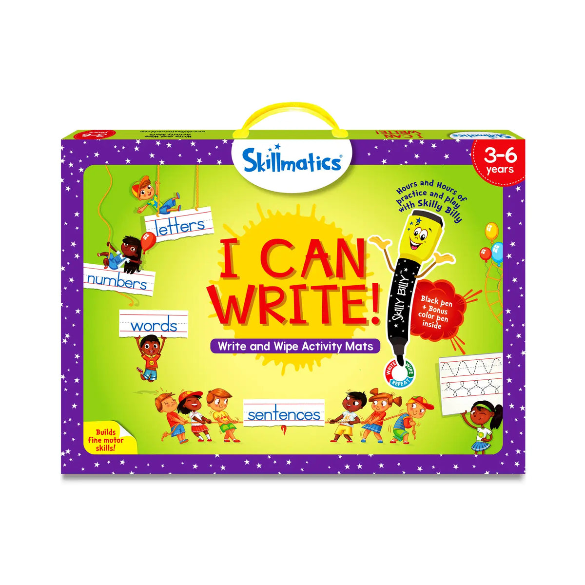 Skillmatics I Can Write Reusable Activity Mats Ages 3 to 6