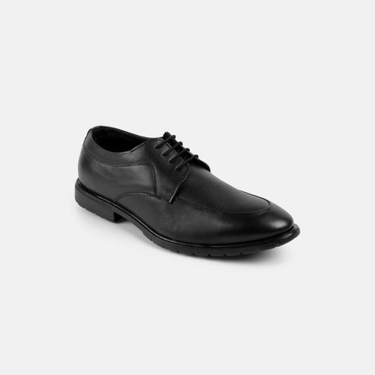 Mochi Black Formal Lace Up Shoes for Men Style 19-660