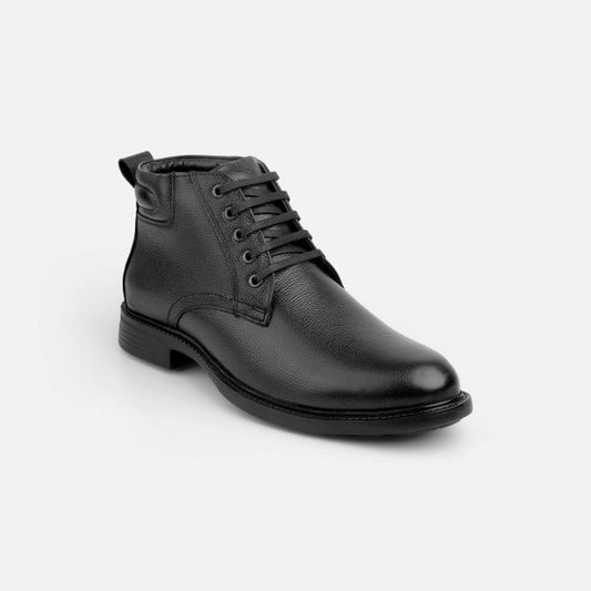 Mochi Black Formal Boots for Men Style 19-675
