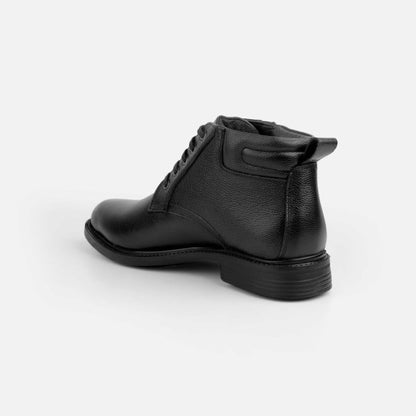 Mochi Black Formal Boots for Men Style 19-675