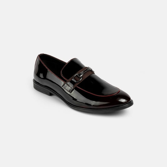 Mochi Wine Formal Moccasin Shoes for Men Style 19-892