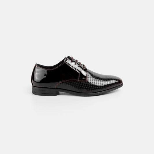 Mochi Wine Formal Lace Up Shoes for Men Style 19-894