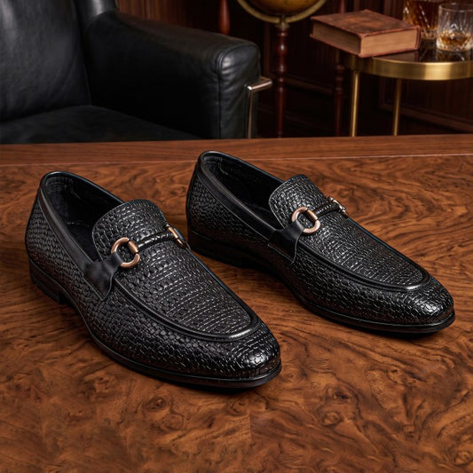 Mochi Formal Moccasin Shoes for Men Style 19-896