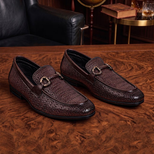 Mochi Formal Moccasin Shoes for Men Style 19-896