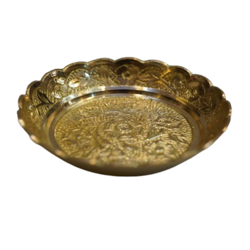 Vintage Brass Plate 48g (Pack of 2)