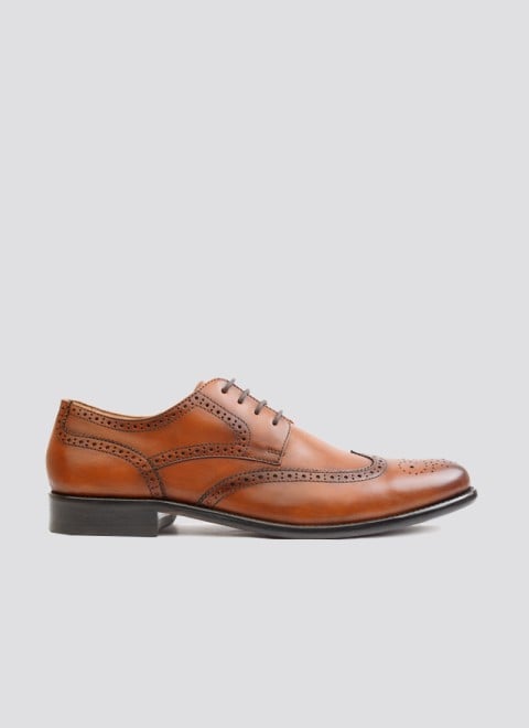 Language Formal Brogue Shoes for Men Style 194-1333