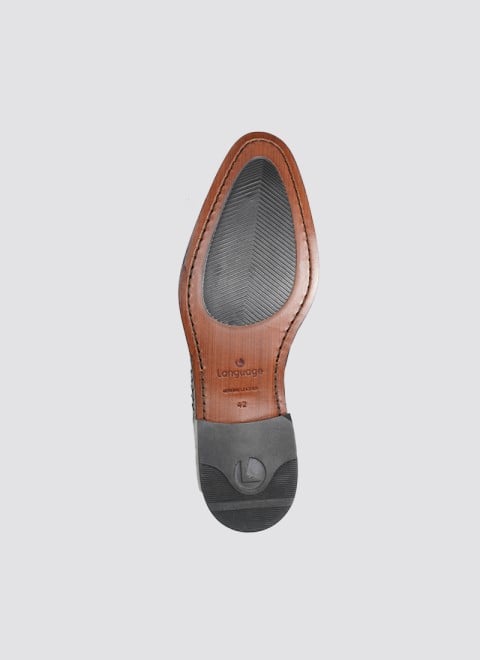 Language Formal Brogue Shoes for Men Style 194-1333