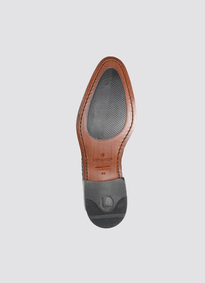 Language Formal Brogue Shoes for Men Style 194-1333