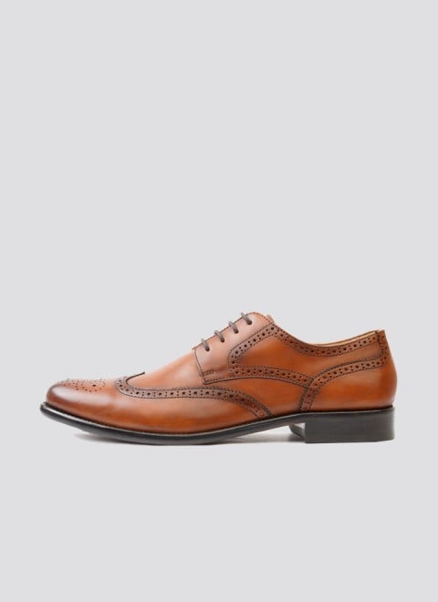 Language Formal Brogue Shoes for Men Style 194-1333