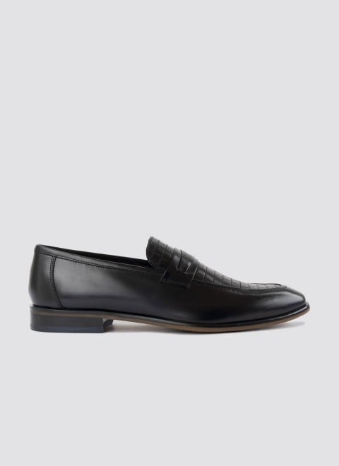 Language Formal Moccasin Shoes for Men Style 194-2080