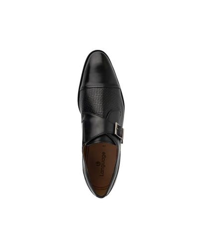 Language Formal Monk Strap Shoes for Men Style 194-540