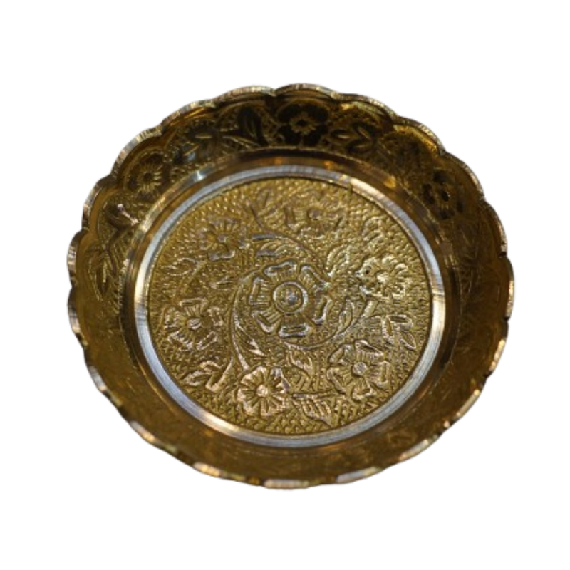 Vintage Brass Plate 48g (Pack of 2)