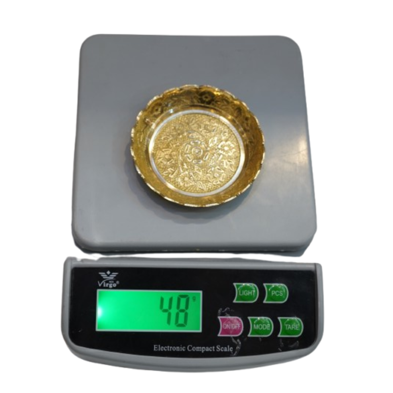 Vintage Brass Plate 48g (Pack of 2)