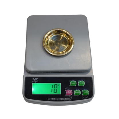 Small Brass Plate 10g (Pack of 2)