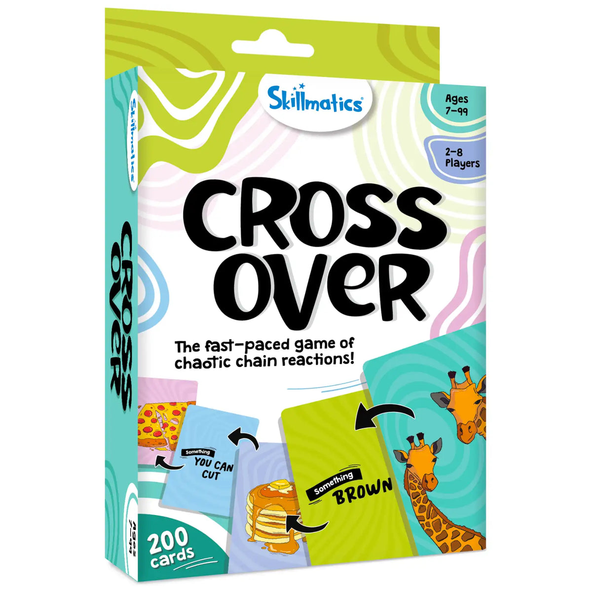 Skillmatics Crossover Fast-Paced Connection Game for Kids Ages 7 and Up