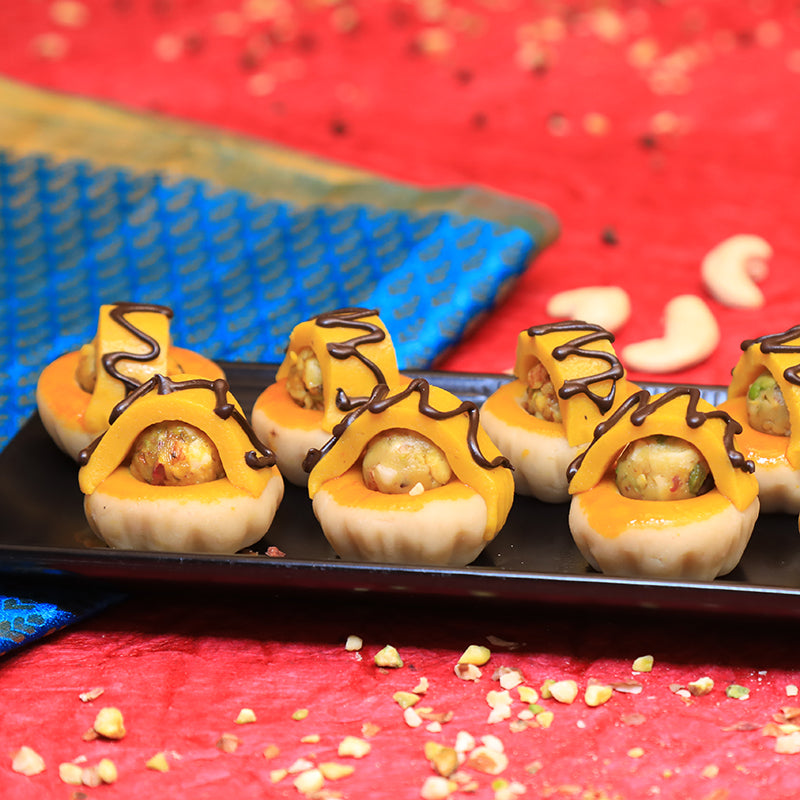 Olive Mithai Shop Badam Basket - PUSHMYCART