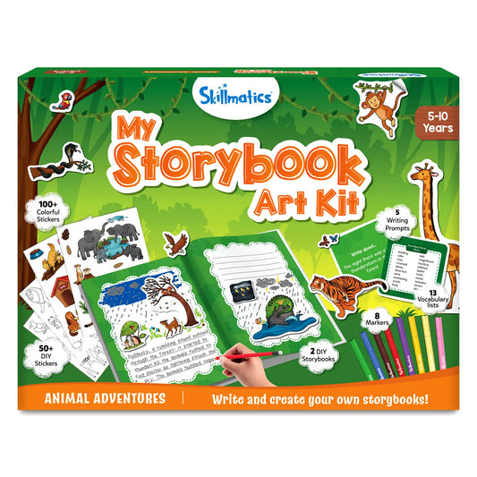 Skillmatics My Storybook Art Kit Animal Adventures Ages 5 to 10
