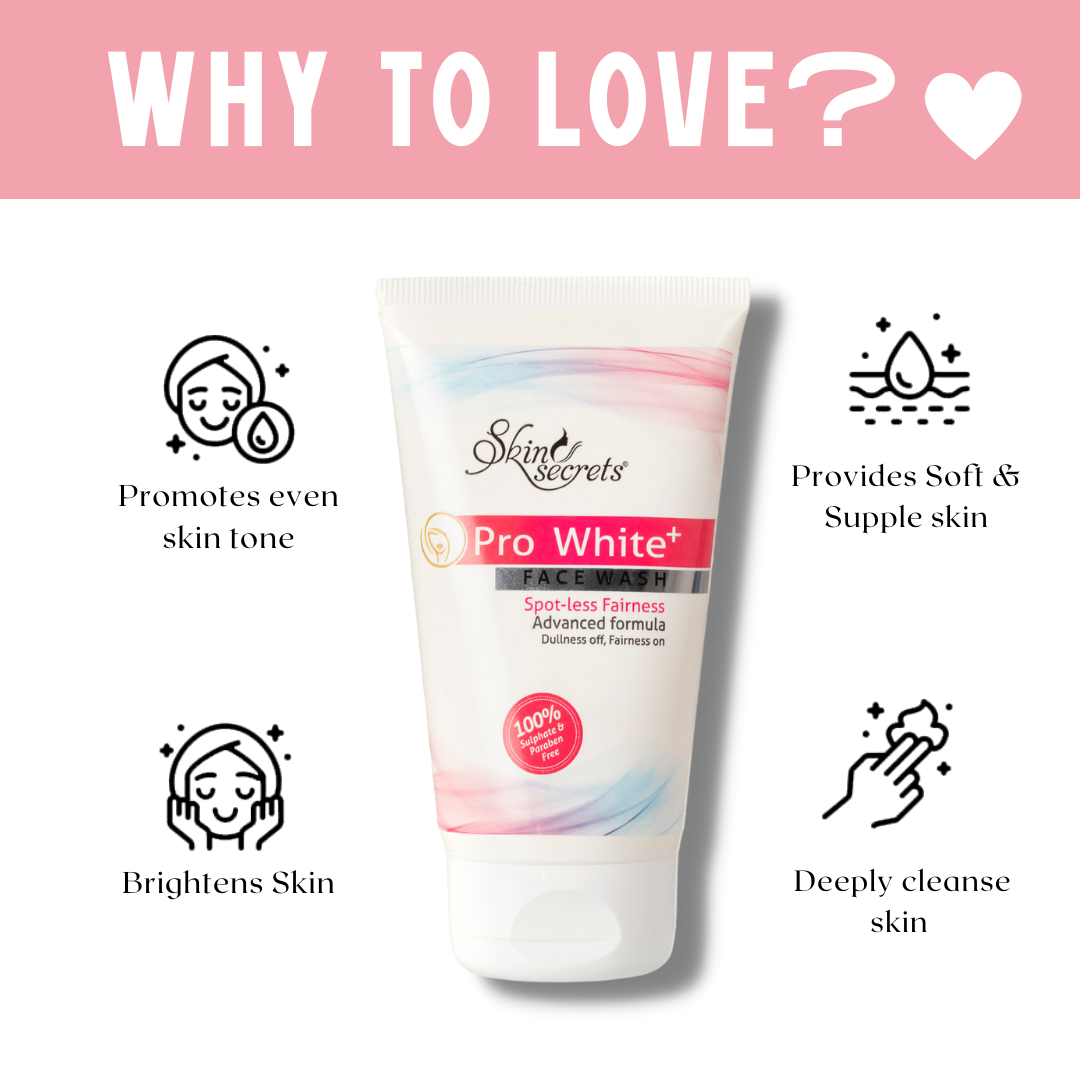 Skin Secrets Pro White+ Natural Face Wash