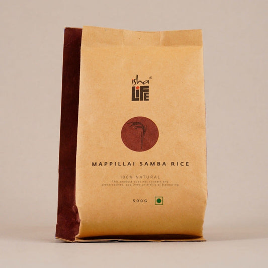 Isha Life Mappillai Samba Rice - PUSHMYCART