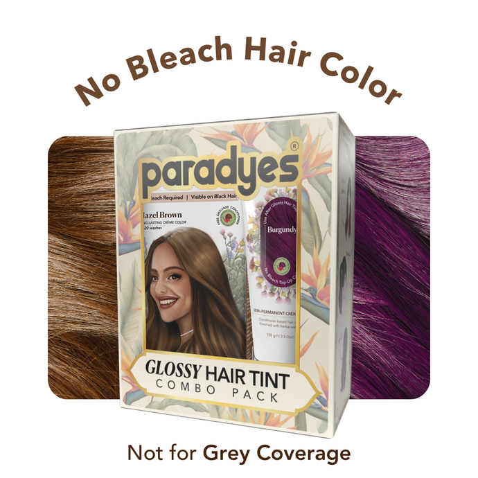 Paradyes No Bleach Hazel Burgundy Combo