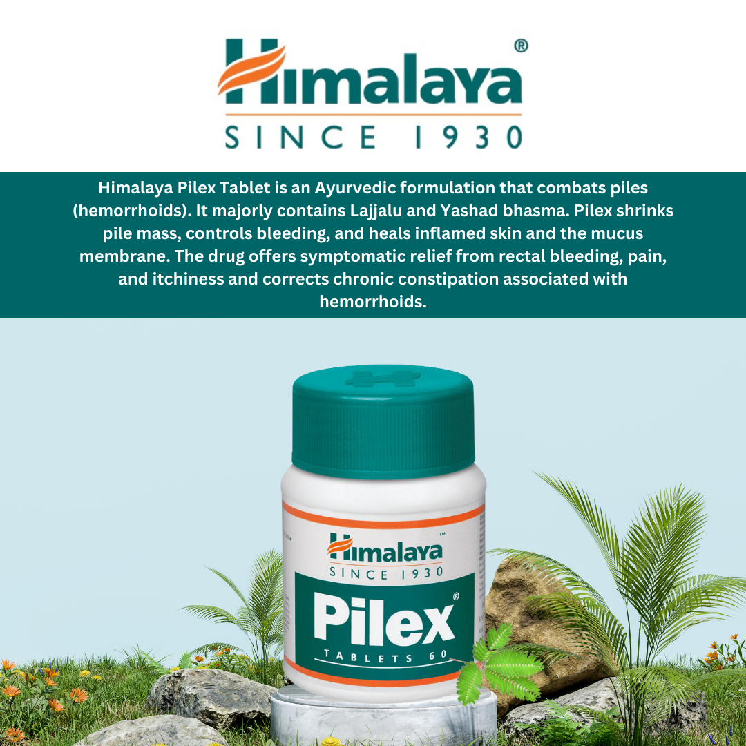 Himalaya Pilex Tablet - PUSHMYCART
