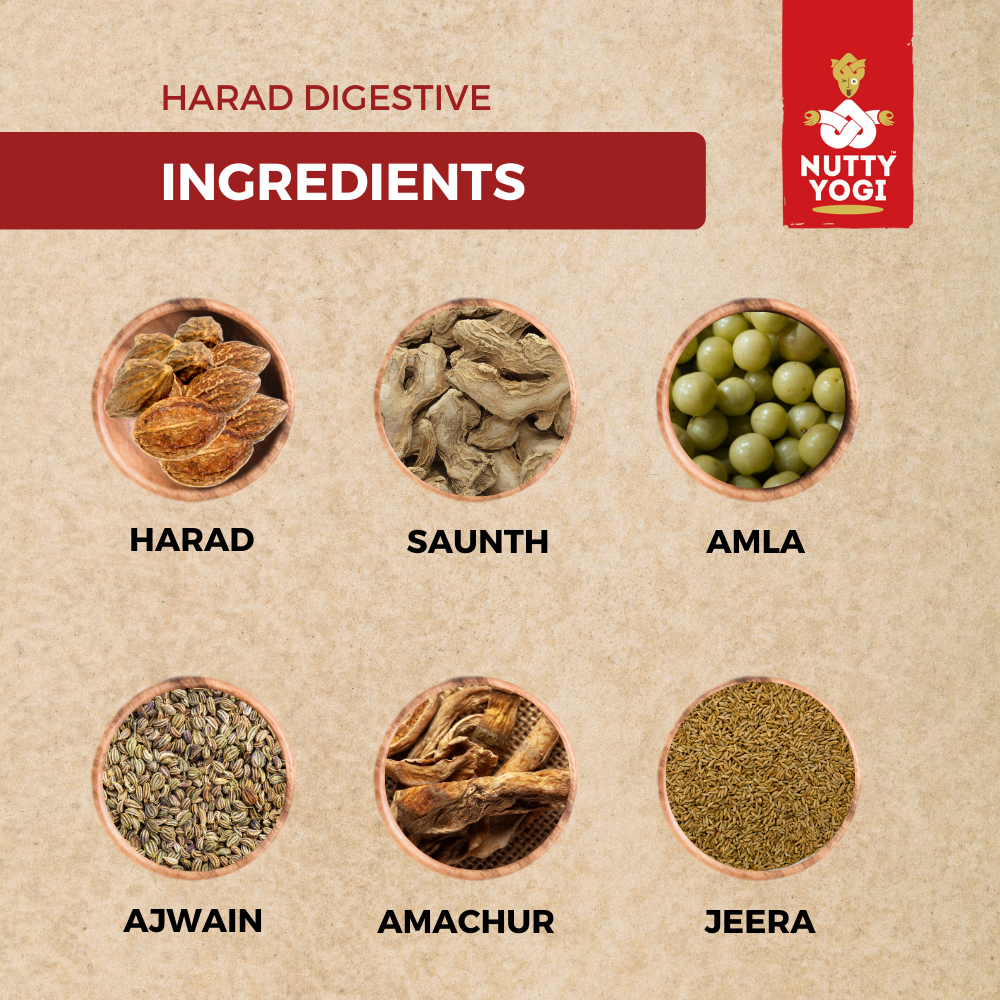 Nutty Yogi Haritake Harad Digestive 100g
