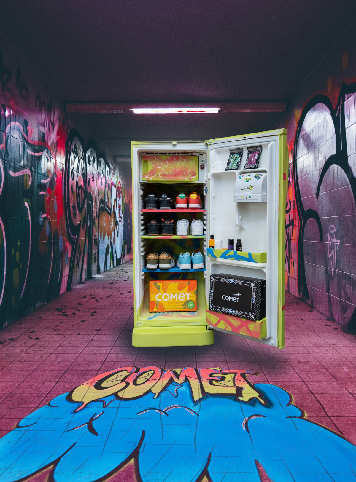 Comet Sneaker Fridge