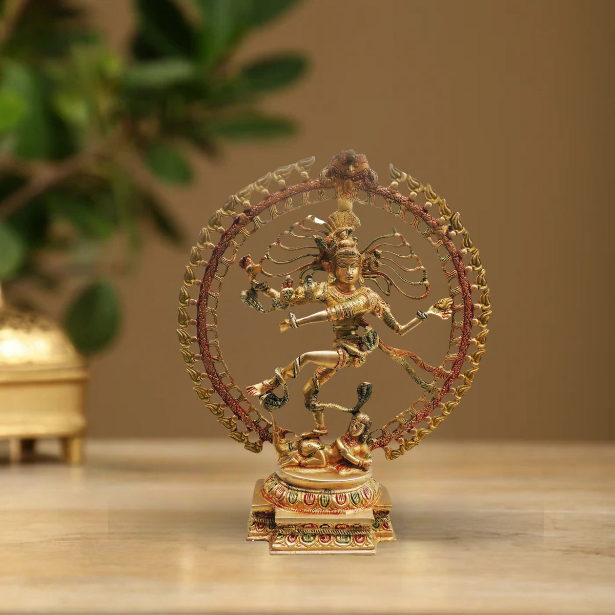 Brass Nataraj Statue 7.67Kg - PUSHMYCART