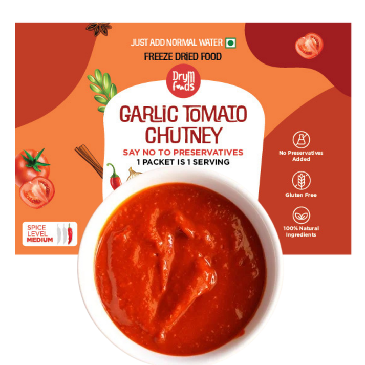 Drym foods Garlic Chutney