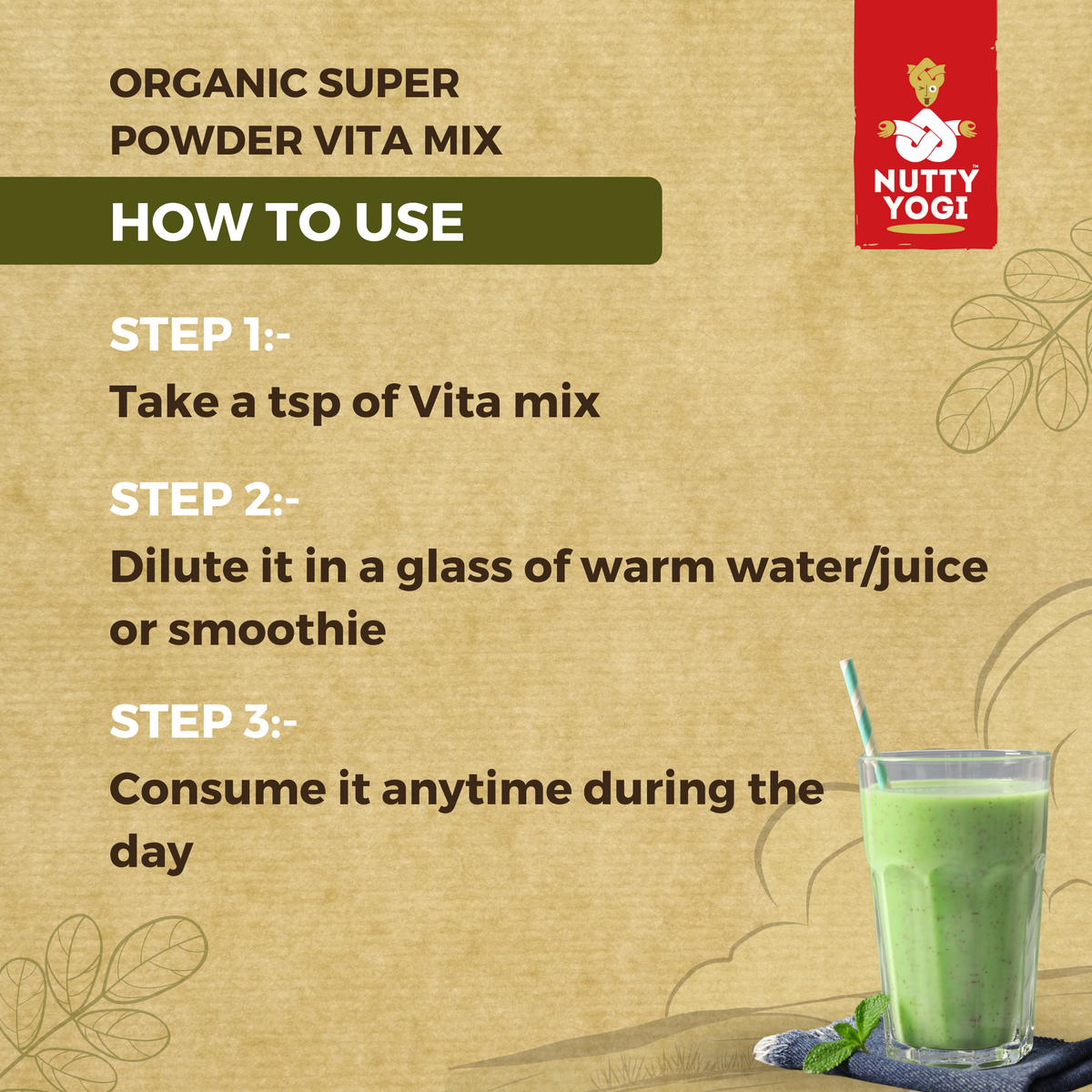 Nutty Yogi Organic Vita Mix