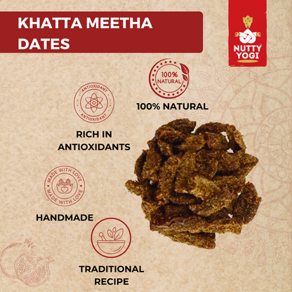Nutty Yogi Khatta Meetha Chuara Dates 50g