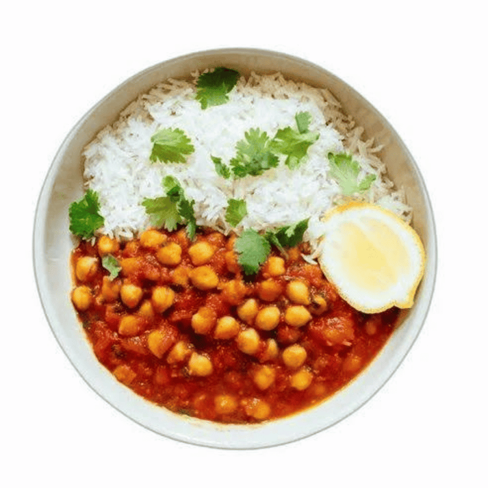 Drym foods Chole Chawal