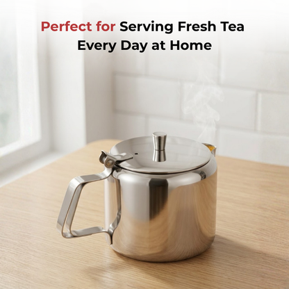 Vinod Stainless Steel Teapot – 350 ml - view 3