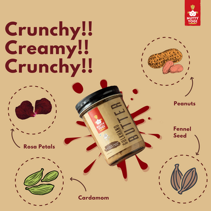 Nutty Yogi Gulkand Butter 200g