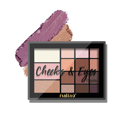 Maliao Eyes Palette & Cheeks - Versatile All-in-One Makeup Palette