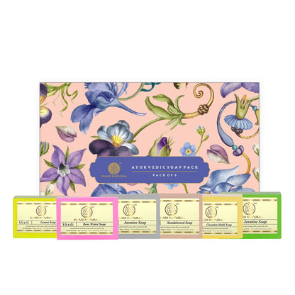 Khadi Natural Ayurvedic Soap Kit - PUSHMYCART