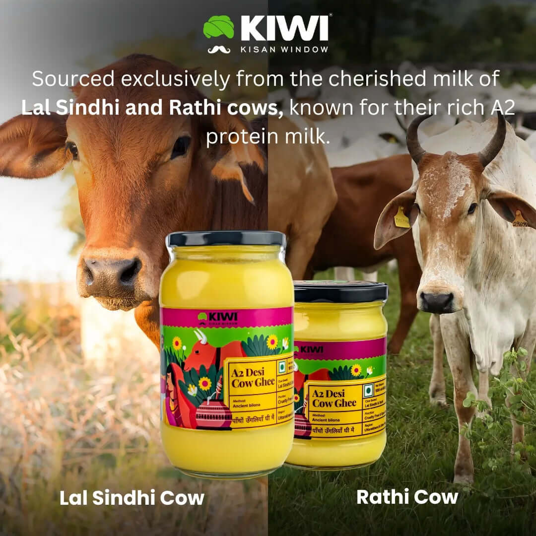 Kiwi A2 Desi Cow Ghee