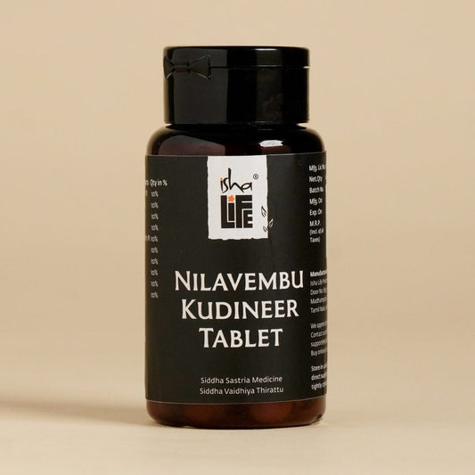 Isha Life Nilavembu Kudineer Tablet  60N - PUSHMYCART
