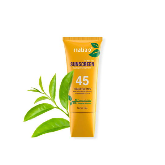 Maliao Green Tea Sunscreen SPF 45 PA+++