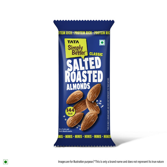 Tata Simply Better Classic Salted Roasted Almonds