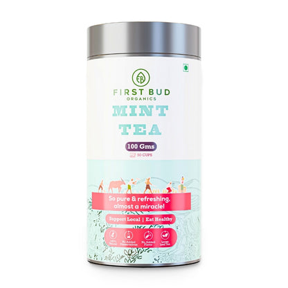 First Bud Organic Mint Tea