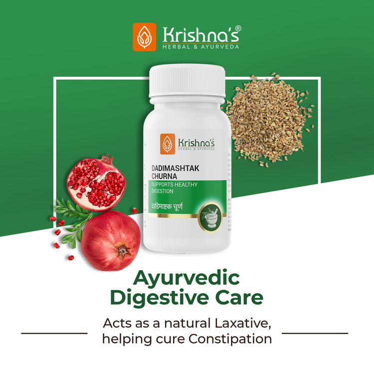 Krishna'S Herbal & Ayurveda Dadimashtak Churna 