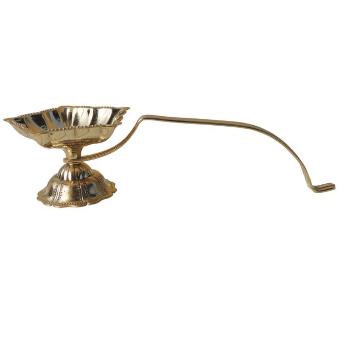 Brass Aarti Diya 0.13 KG - PUSHMYCART