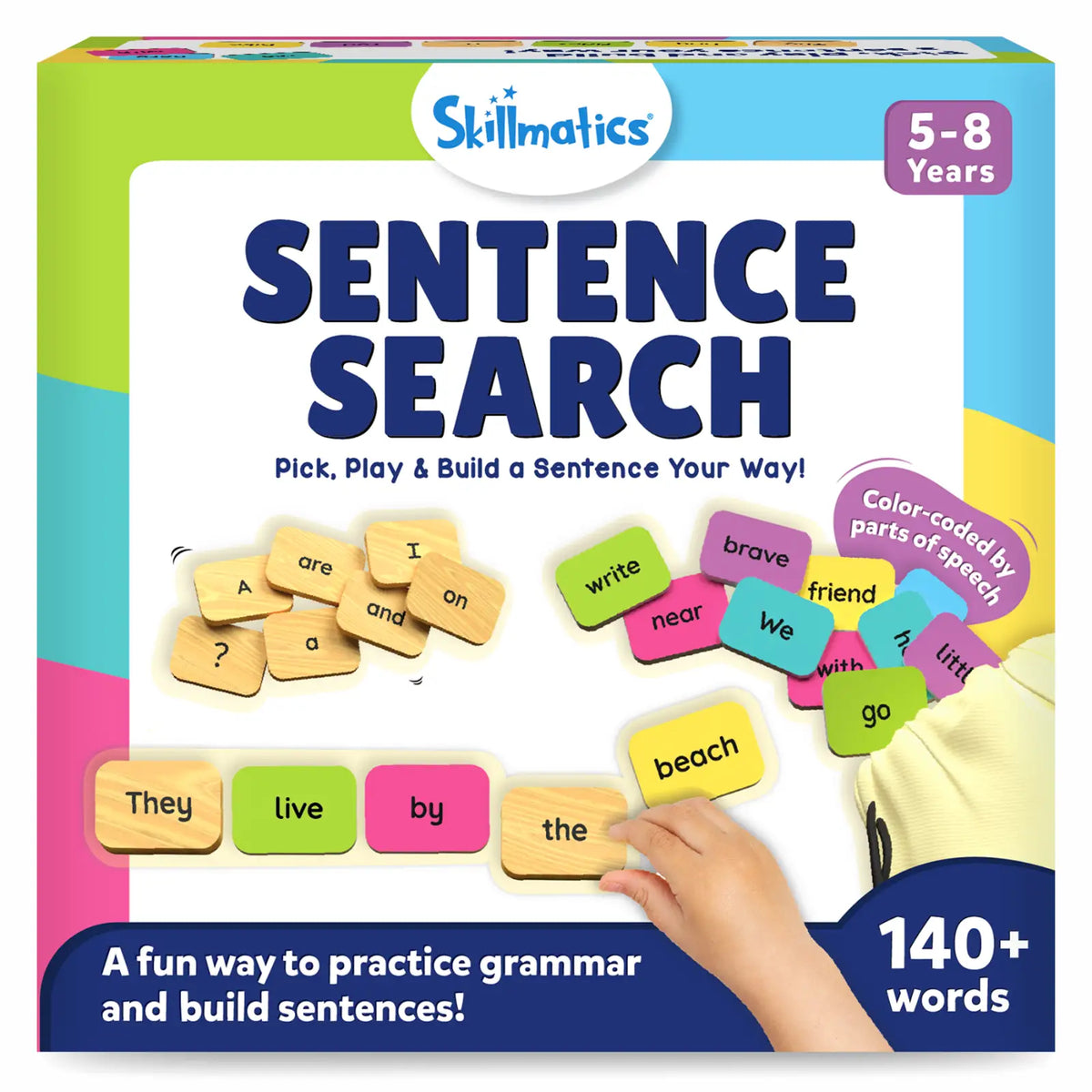 Skillmatics Sentence Search Sentence Building Activity Ages 5 to 8