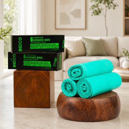 BECO Compostable Garbage Bags Medium 15 bags/roll Pack of 2 image 1