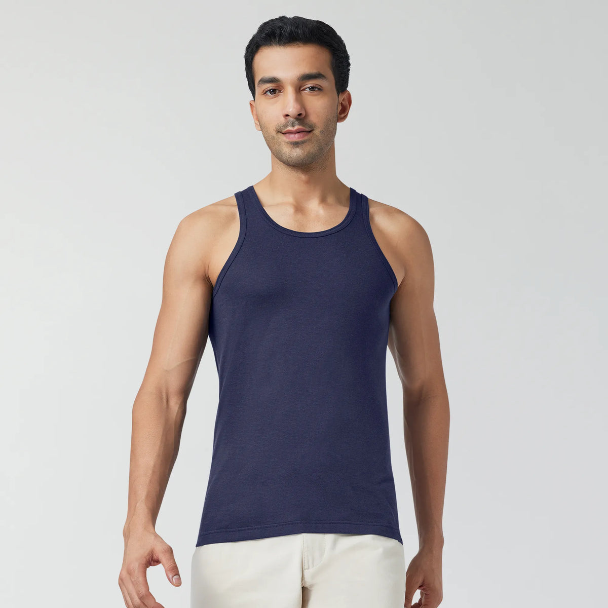 XYXX Ace Modal-Cotton Vest Midnight Blue