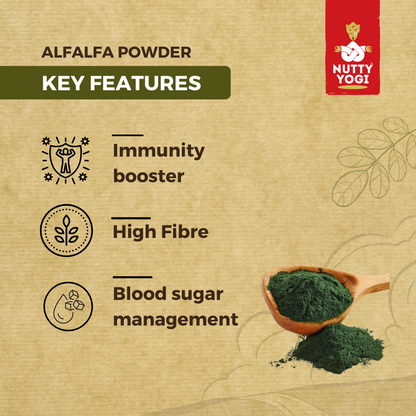 Nutty Yogi Alfalfa Powder 70g