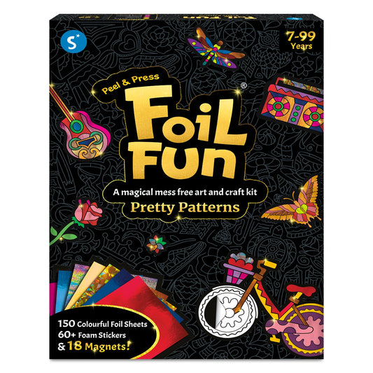 Skillmatics Foil Fun Pretty Patterns No Mess Art Kit Ages 7 and Up
