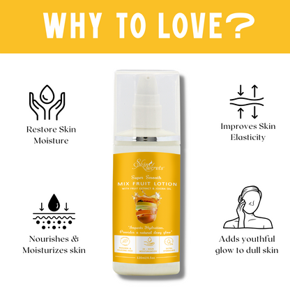 Skin Secrets Mix Fruit Lotion for a Smooth & Fresh Skin