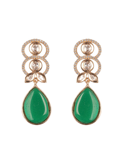 Lifestyle shot of the jewellery set with festive attire